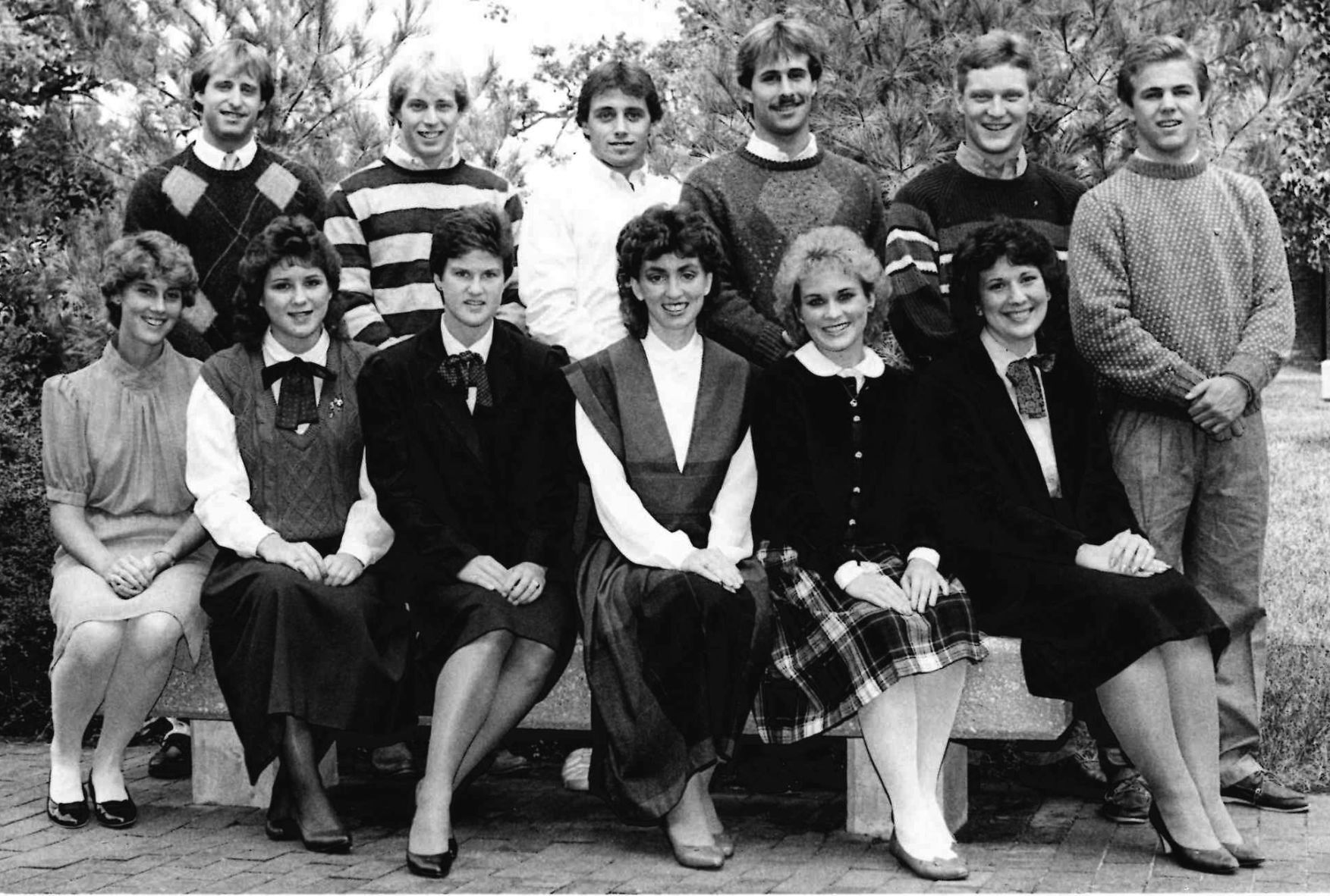 1985: Homecoming court